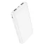 Hoco J100 powerbank 10000 mAh 2,1A – fehér