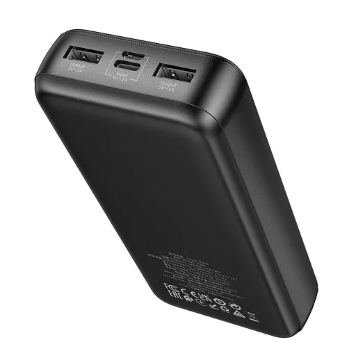 Hoco J128A powerbank 20000 mAh 2A – fekete