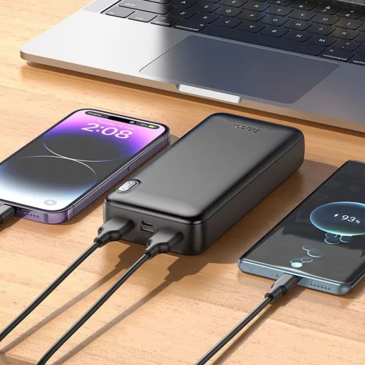 Hoco J128A powerbank 20000 mAh 2A – fekete