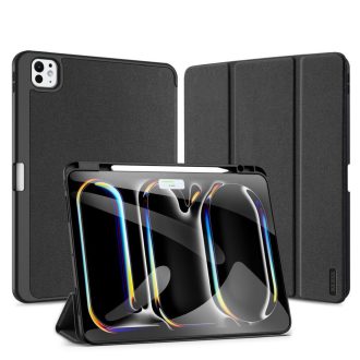   DUX DUCIS DOMO hajlítható tok ceruzatartóval iPad Pro 13 (2024) fekete