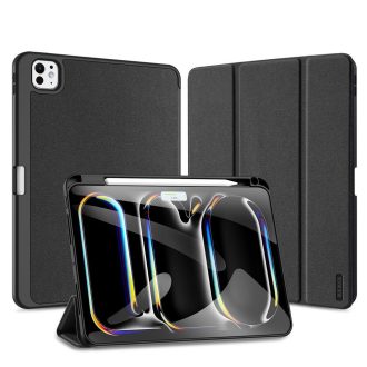   DUX DUCIS tok DOMO összecsukható, ceruzatartóval iPad Pro 11 (2024) fekete