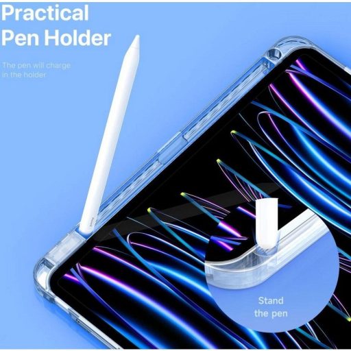 DUX DUCIS UNID összecsukható tok ceruzatartóval iPad Pro 11 (2024) fekete