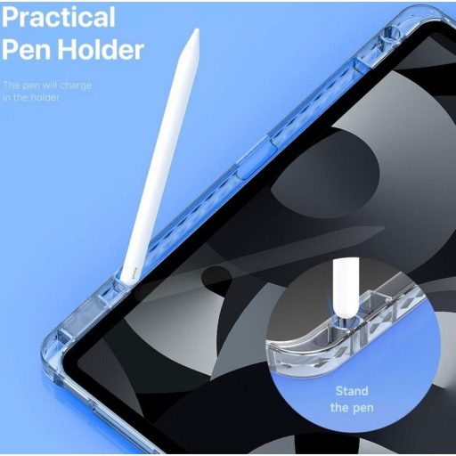 DUX DUCIS UNID hajlítható tok ceruzatartóval iPad Air 13 (2024) / iPad Pro 12.9 (2018/2020/2021/2022) fekete