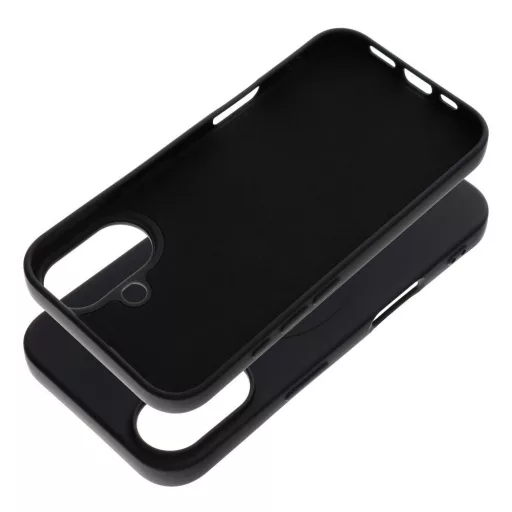 SILICONE MAG COVER tok Magsafe kompatibilis iPhone 16 fekete