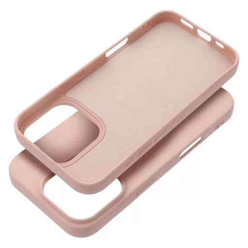 SILICONE MAG COVER tok Magsafe kompatibilis iPhone 16 Pro rózsaszín