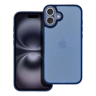 VARIETE Variete Mag Cover tok iPhone 16 Plus sötétkék