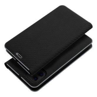 Luna Carbon Flip tok iPhone 16 Pro fekete