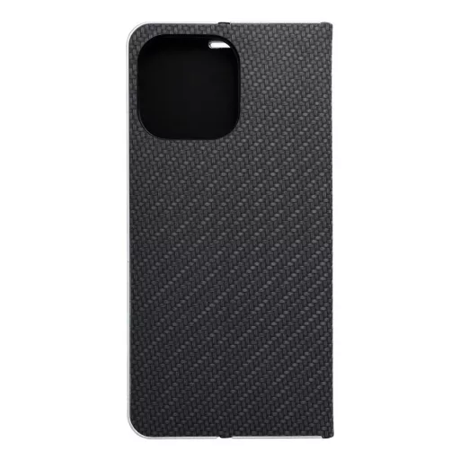 Luna Carbon Flip tok iPhone 16 Pro Max fekete