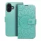 Mezzo Flip tok iPhone 16 mandala zöld