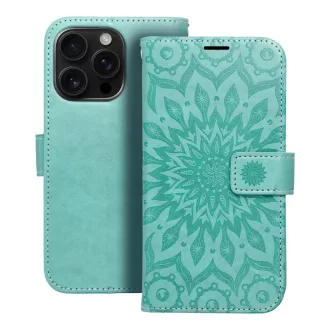 Mezzo Flip tok iPhone 16 Pro mandala zöld