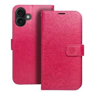 Mezzo Flip tok iPhone 16 Plus mandala magenta