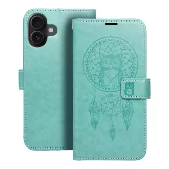 Mezzo Flip tok iPhone 16 Plus dreamcatcher zöld