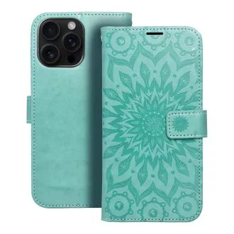 Mezzo Flip tok iPhone 16 Pro Max mandala zöld
