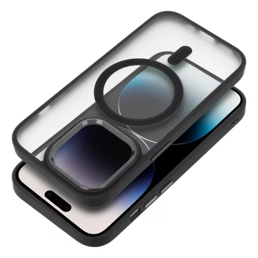 Matte Mag Cover tok iPhone 16 PRO  Magsafe kompatibilis fekete