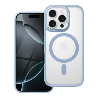 Matte Mag Cover tok iPhone 16 PRO  Magsafe kompatibilis kék