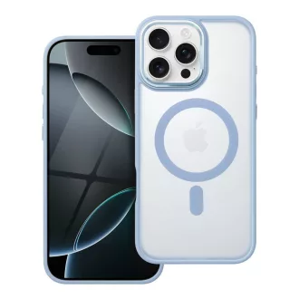   Matte Mag Cover tok iPhone 16 PRO MAX  Magsafe kompatibilis kék