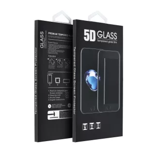   5D teljes felületen ragasztott kijelzővédő Üvegfólia iPhone 16 Pro Max Betekintésgátló (Privacy) fekete