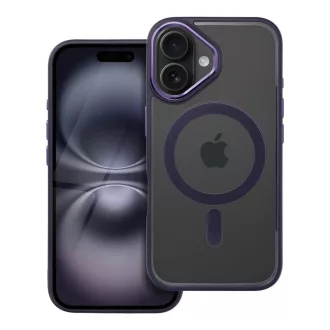   Color Edge Mag Cover tok iPhone 16  Magsafe kompatibilis lila