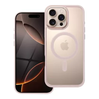  Color Edge Mag Cover tok iPhone 16 PRO MAX  Magsafe kompatibilis rózsaszín