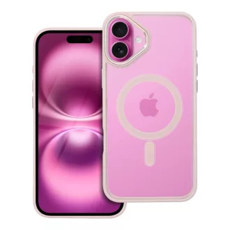   Color Edge Mag Cover tok iPhone 16 PLUS  Magsafe kompatibilis rózsaszín