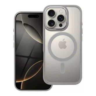   Color Edge Mag Cover tok iPhone 16 PRO  Magsafe kompatibilis titanium-szürke