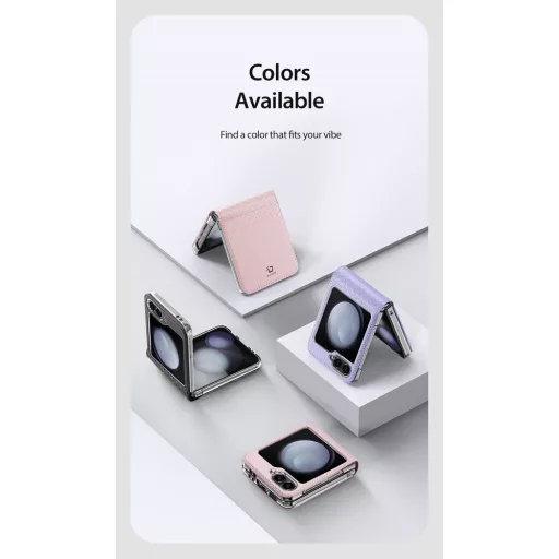 DUX DUCIS BRIL tok Samsung Z Flip6 5G rózsaszín