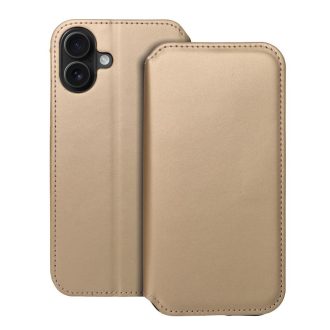 DUAL POCKET Flip tok iPhone 16 Plus arany