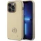 GUESS tok iPhone 15 Pro GUHCP15LPS4DGPD (Strass Metal Logo) arany