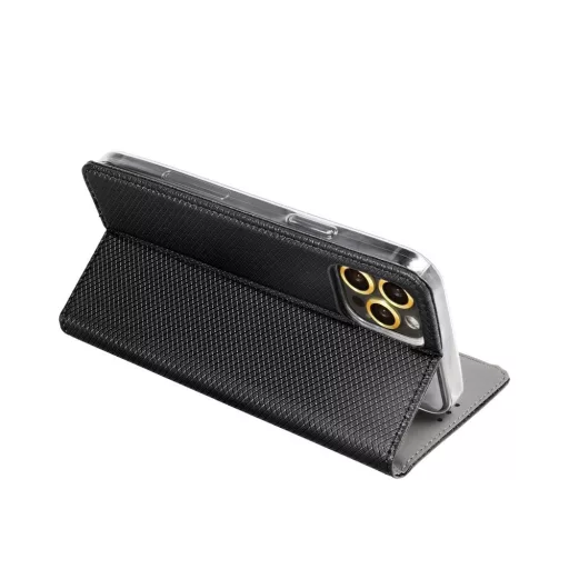 Smart Case Flip tok iPhone 16 fekete