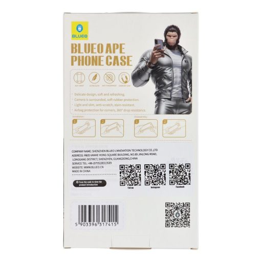 Blueo APE tok - Apple iPhone 16 Pro Max szürke