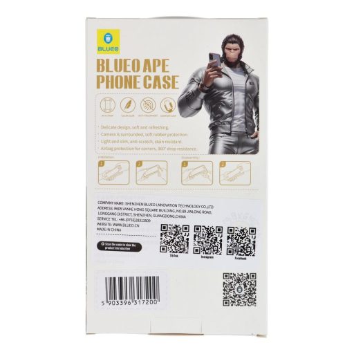 Blueo APE tok - Apple iPhone 16 szürke