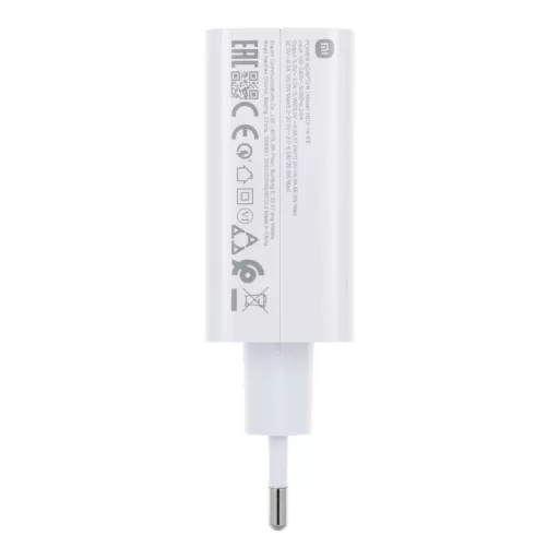 Xiaomi eredeti hálózati töltő USB-A QC3.0 3A 120W MDY-14-EE fehér bulk
