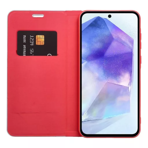 Luna Carbon Flip tok SAMSUNG A20e piros