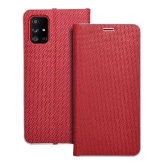 Luna Carbon Flip tok SAMSUNG A71 piros