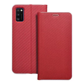 Luna Carbon Flip tok SAMSUNG A41 piros