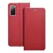 Luna Carbon Flip tok SAMSUNG S20 FE / S20 FE 5G piros