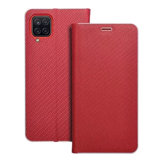 Luna Carbon Flip tok SAMSUNG A12 / M12 piros
