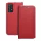 Luna Carbon Flip tok SAMSUNG A52 5G / A52 LTE ( 4G ) / A52s 5G piros