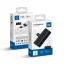 Powerbank Blue Star W0556 2,1A 5000 mAh beépített USB-C csatlakozóval fekete