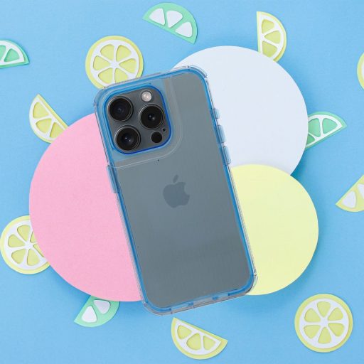 Matrix Clear tok iPhone 14 PRO  kék