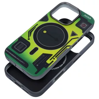   Forcell F-Protect Levels Dual Layer tok iPhone 16 PRO  4D technology Magsafe kompatibilis Military Drop-Test cyber zöld