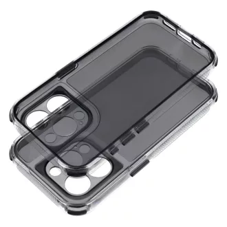 Matrix Clear tok iPhone 16  fekete