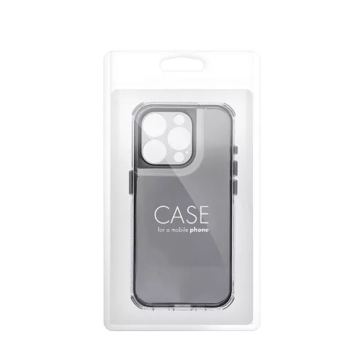 Matrix Clear tok iPhone 16  fekete