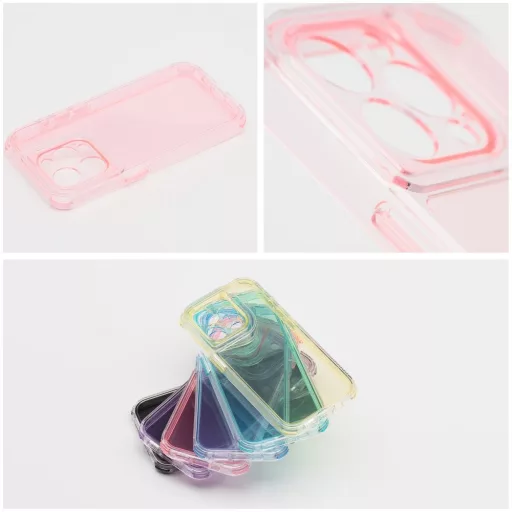 Matrix Clear tok iPhone 16 PRO MAX  púderrózsaszín