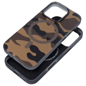   Forcell F-Protect Levels Dual Layer tok iPhone 16 PLUS  4D technology Magsafe kompatibilis Military Drop-Test desert camo
