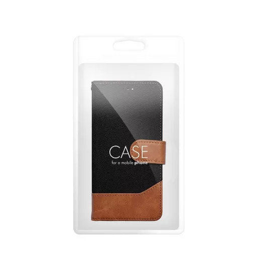 JEANS Flip tok iPhone 16 Plus fekete