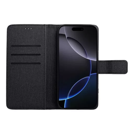 GOMMA Flip tok iPhone 16 Pro fekete