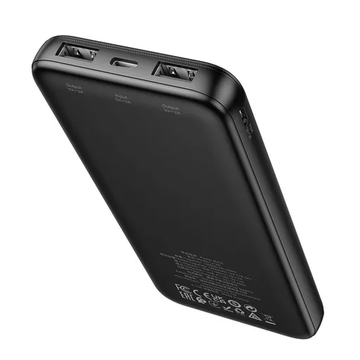 Hoco J128 powerbank 10000 mAh 2A – fekete