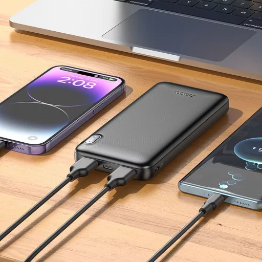 Hoco J128 powerbank 10000 mAh 2A – fekete