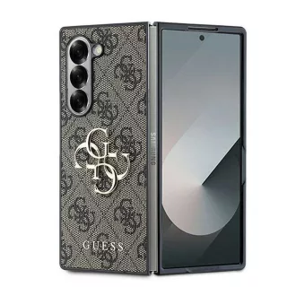   GUESS tok SAMSUNG Z Fold 6 GUHCZFD64GMGBR (PU 4G Leather Metal Logo) barna
